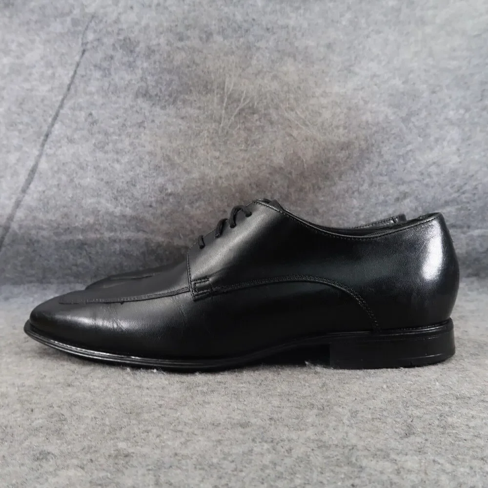 Cole Haan Shoes Mens 8.5 Oxford Classic Formal Leather Black Dress Event Lace Up